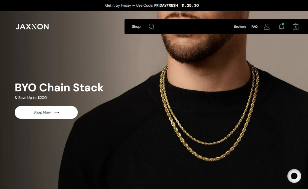 Jaxxon storefront